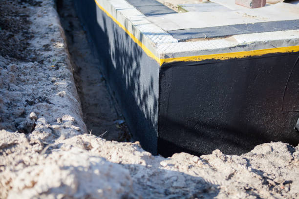 Residential Waterproofing installation at a Georgetown, GA home by SJ Waterproofing Pros
