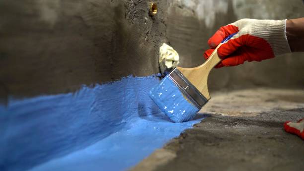 Commercial Waterproofing project at a Georgetown, GA business property by SJ Waterproofing Pros